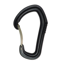 25KN Wire Gate Hängematte für Bergsteigen Aluminium Karabiner